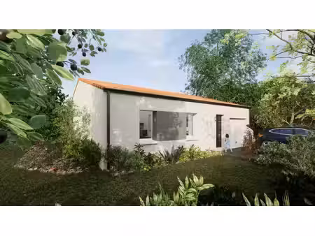 terrain avec maison neuve à vendre
