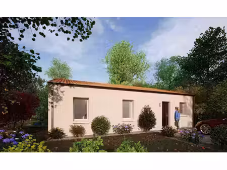 terrain avec maison neuve à vendre