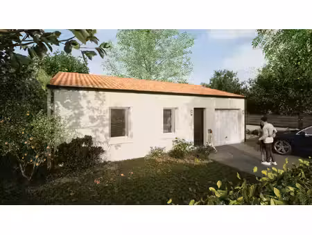 terrain avec maison neuve à vendre