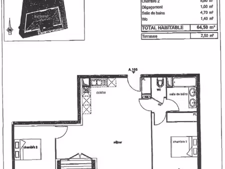 appartement vendu loué