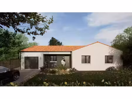 terrain avec maison neuve à vendre