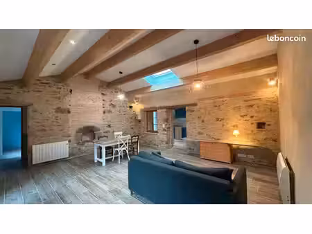 maison 3 pièces (location meublée) - 64m²