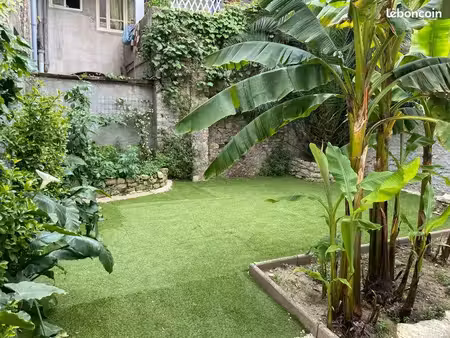 duplex t3  garage et jardinet