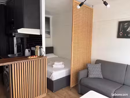 studio meublé bail 7 mois