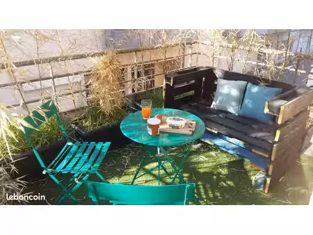 loue bel appartement meublé t2 de 47m² spacieux