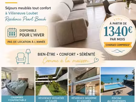 location hiver meublé sur 9 mois