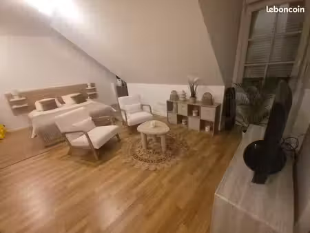 à louer – studio meublé 30 m² – louvres (95) – disponible début septembre