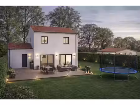 terrain avec maison neuve à vendre