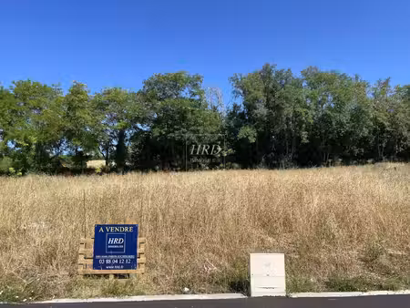 terrain constructible viabilisé à vendre
