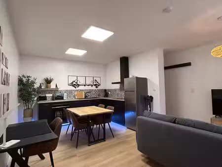 superbe t2 meublé neuf avec sauna privatif - quartier saint-géraud - aurillac