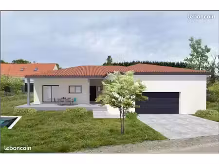 villa 110m² pain pied