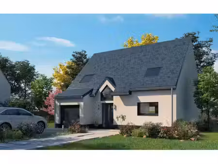 terrain avec maison neuve à vendre