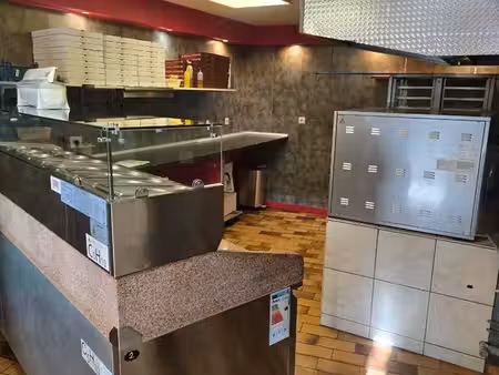 fond de commerce pizza