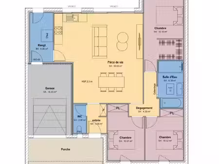 maison 4 pièces 102 m²