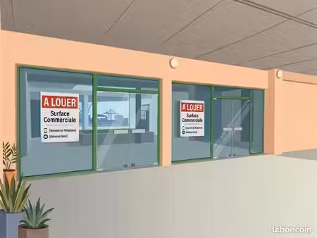 locaux commerciaux divisible 40 à 85m2