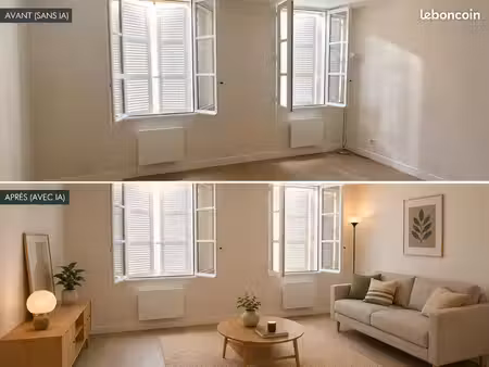 appartement t2 50 m2 centre-ville