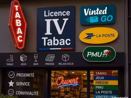 fond de commerce bar tabac