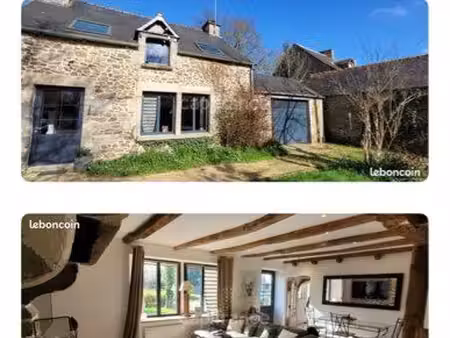 maison rénové en pierre 4 chambres