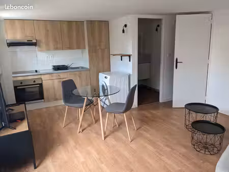 appartement meublé avec jardin