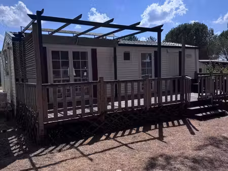 mobil-home o'hara 930 panoramique sur prl – terrain 272m²  clim & grande terrasse
