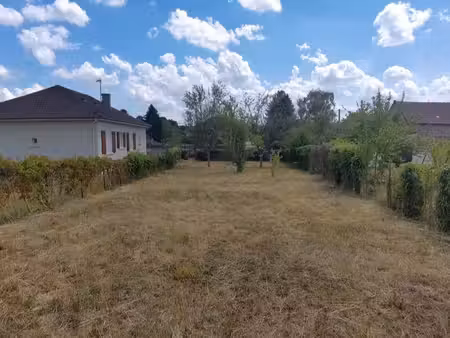 vente terrain constructible