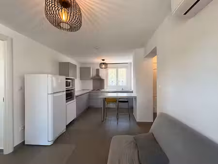 appartement 3 pièces à vendre à moriani  la mer a pied - idéal investisseur