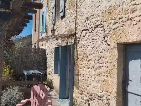maison de vacances mitoyenne terrasse 2 chambres vue rivière