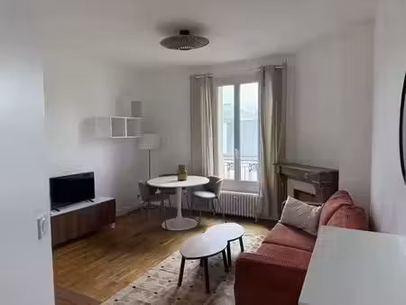location meublée appartement 2 pièces 40 m² à la garenne-colombes (92250)  1 300 €