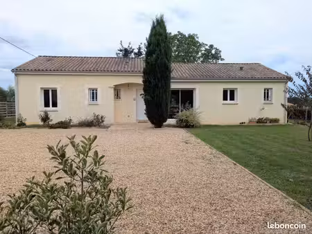 maison individuelle t4 – 99 m² – beau terrain de 1 100 m² – aucun travaux - environnement 