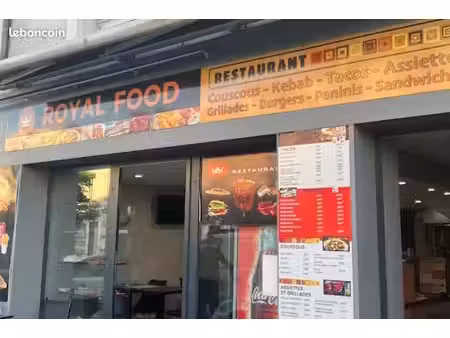 fonds de commerce restaurant + appartement – fort potentiel