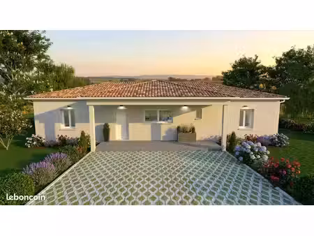 projet de construction d'une maison 136 m² avec terrain à ginestet (24)