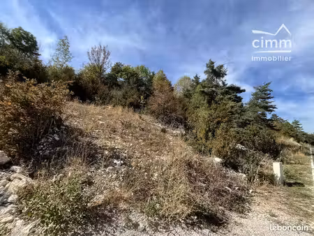 terrain 834 m² la chapelle-en-vercors