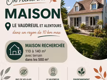 recherche maison à vendre