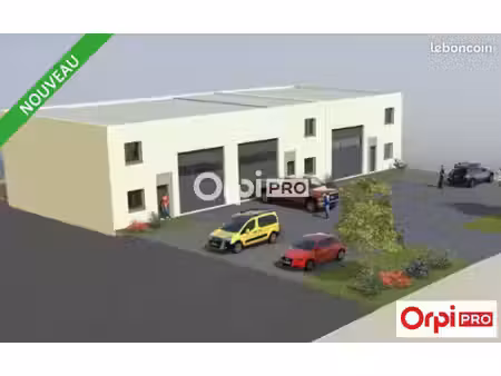 local d'activité 300 m²