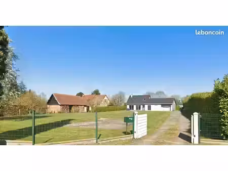 maison avec 3 chambres avec grand jardin proche beuzeville
