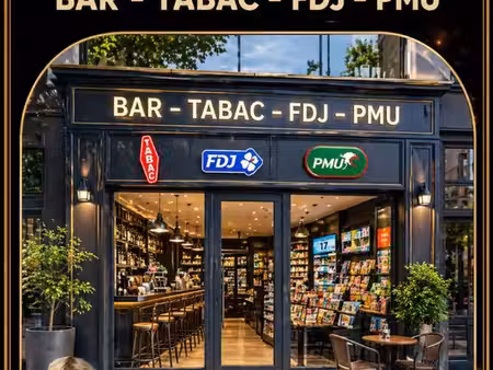 bar  fdj  fonds de commerce  pmu  presse  tabac evreux