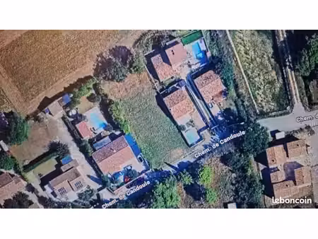terrain à bâtir 1 000 m² – gajan (30730) près de nîmes –