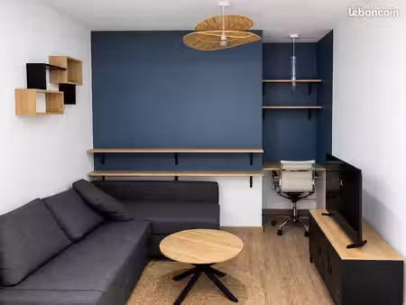 t2 meublé 43 m² rénové - muret quartier du barry