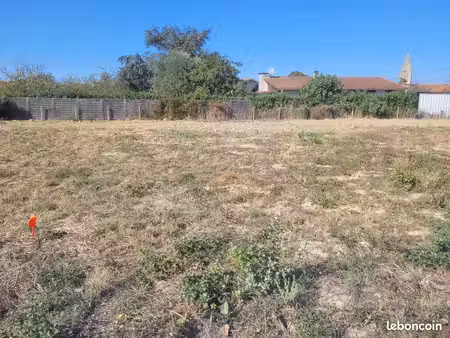 rare terrain plat viabilisé au coeur de puydaniel