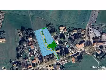 terrain 578 m² villeneuve les bouloc