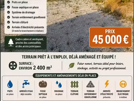 terrain non construtible