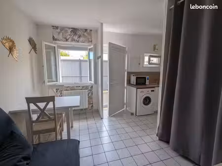 studio meublé avec parking à taissy