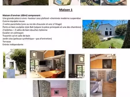 domaine touristique clé en main – forte rentabilité locative vezenobres 30