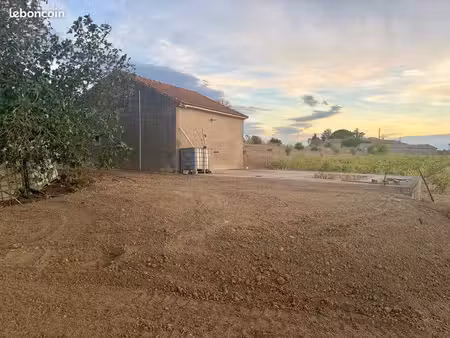 terrain agricole avec électricité
