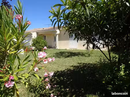 maison récente bbc de plain-pied 130 m² – 4 chambres + un bureau – terrain de 740 m²
