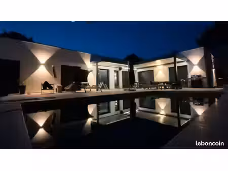 maison contemporaine 175m2 meublée nimes garrigues