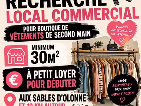 recherche local commerciale