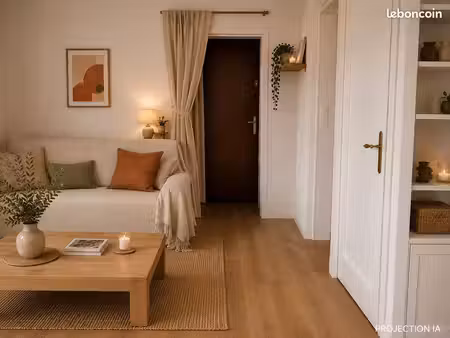 t1 vue dégagée  balcon et calme à la chenevarie