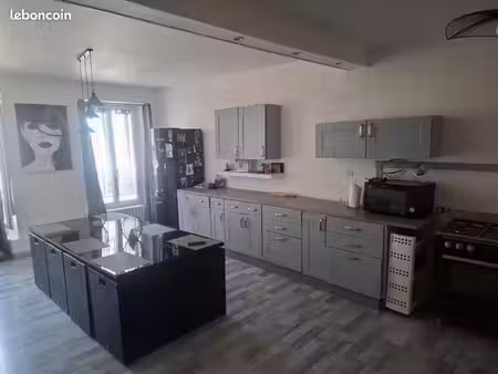 vend grand appartement plan pied