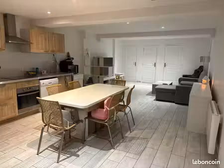appt 80m2 design 2 chambres plein pied avec jardin centre moirans
